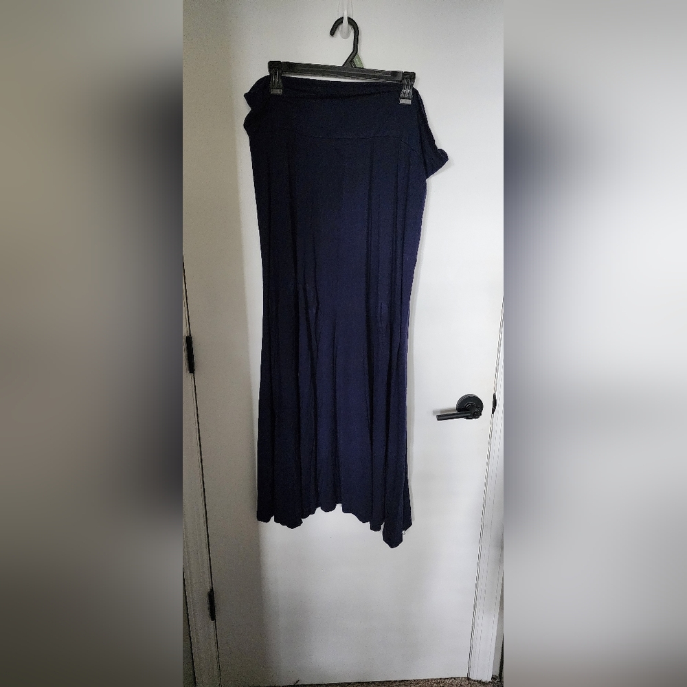 Deb Classic Navy Maxi Skirt